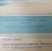 Rand McNally Elf/Tip Top Elf Books Set Of 6 Vintage Collectible 1951-1961