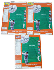 Mark McGwire Wheaties Boxes 1998 Set Of 3 Flat Baseball Sports Memorabilia