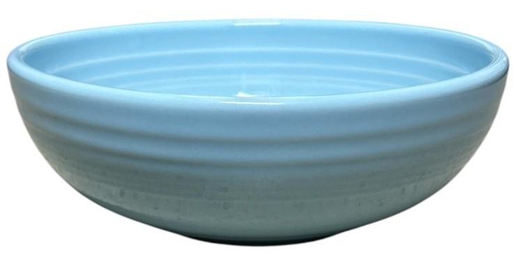 Fiesta - Sky Blue Medium Bistro Bowl Ceramic Homer Laughlin Kitchenware HLC