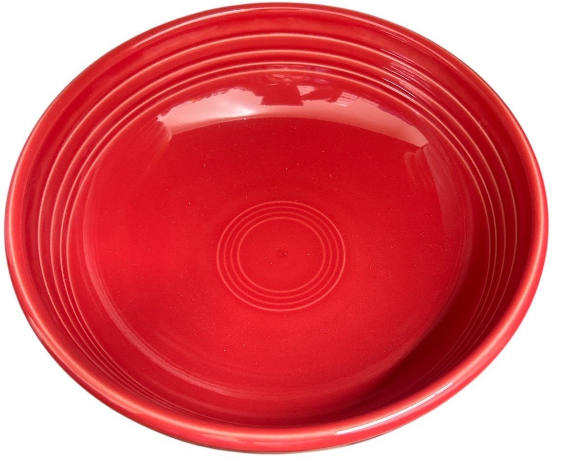 Fiesta - Scarlet Red Medium Bistro Bowl Ceramic Homer Laughlin Kitchenware HLC