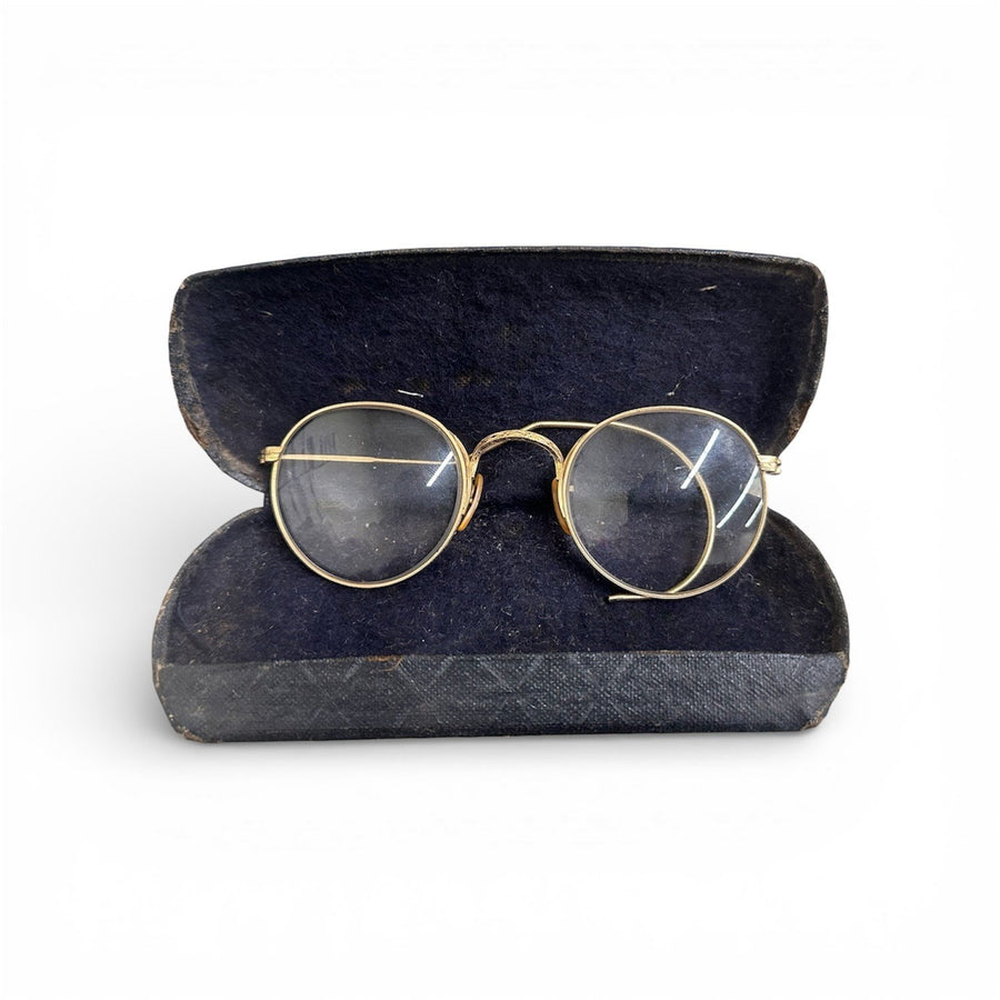 Bausch & Lomb Vintage MCM 1/10 12k Gold Filled Fulvue Eyeglasses (1 Temple Gone)