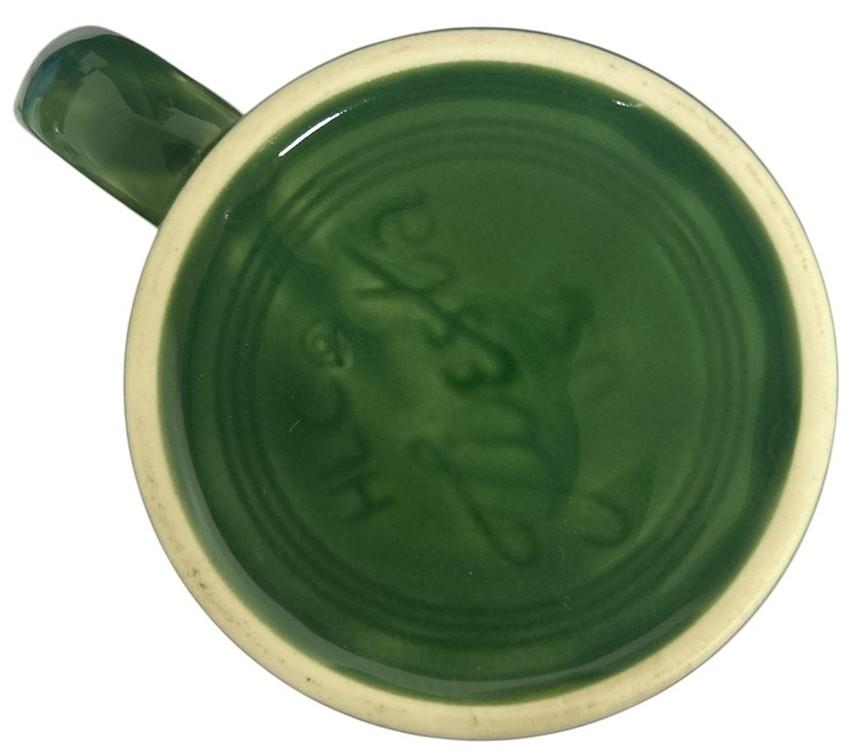 Fiesta - Jade Green Java Handle Mug Homer Laughlin Ceramic Coffee Cup