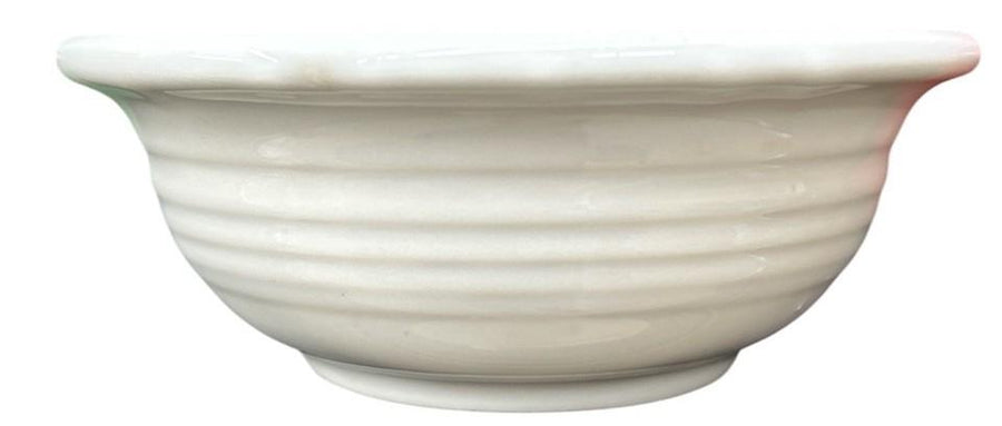 Fiesta - White Salsa Bowl Homer Laughlin Ceramic Dish Kitchenware HLC