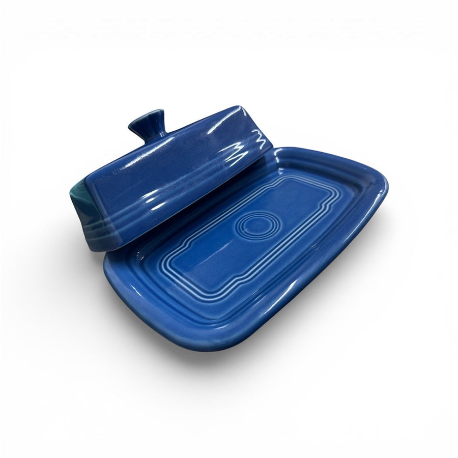 Fiesta - Lapis Blue XL Covered Butter Dish Homer Laughlin HLC Ceramic