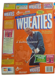 Arnold Palmer Wheaties Boxes Flat 1999 Golf Retro Collectible Nostalgic