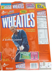 Arnold Palmer Wheaties Boxes Flat 1999 Golf Retro Collectible Nostalgic