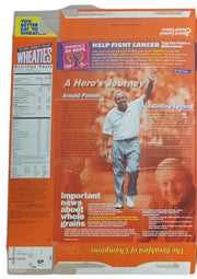 Arnold Palmer Wheaties Boxes Flat 1999 Golf Retro Collectible Nostalgic