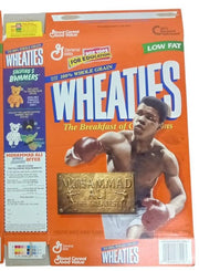 Muhammad Ali Wheaties Boxes Flat 1999 Boxing Retro Collectible Nostalgic