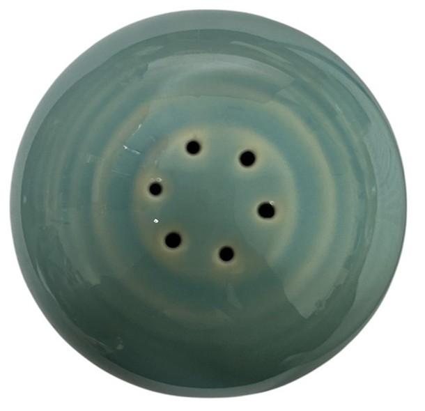 Fiesta - Sky Blue Ball Pepper Shaker Ceramic Homer Laughlin HLC