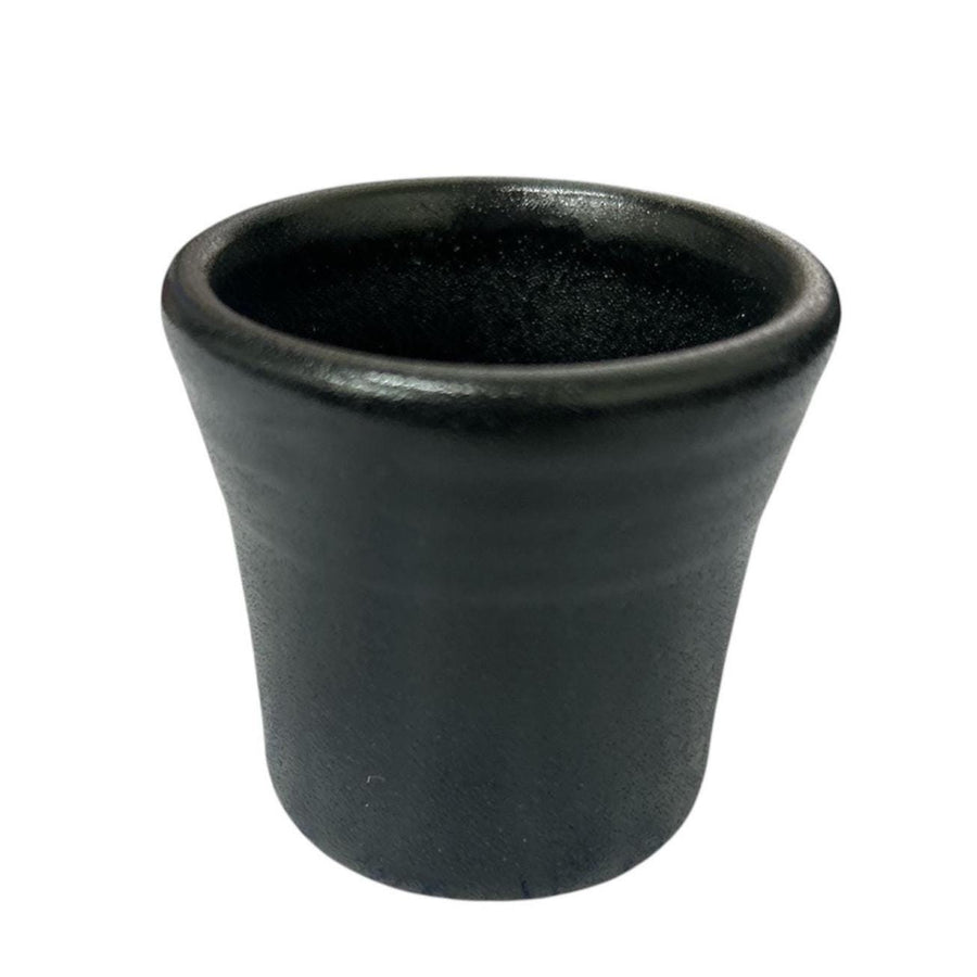 Fiesta - Foundry Black Ceramic Shot Glass HLC Homer Laughlin
