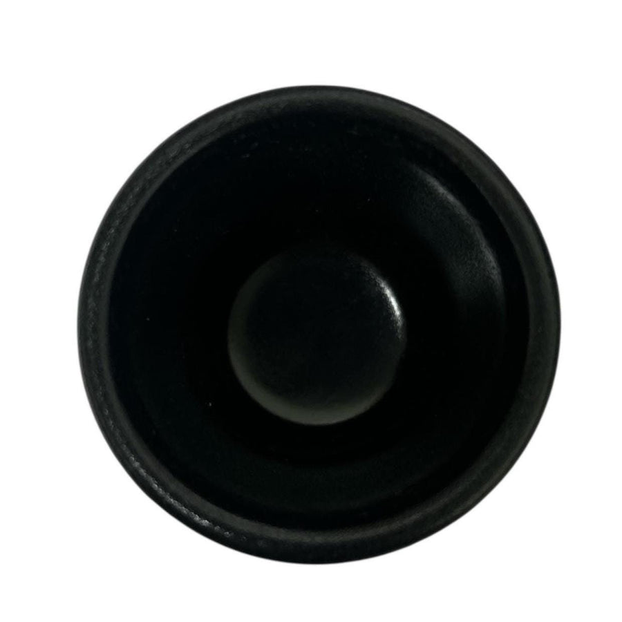 Fiesta - Foundry Black Ceramic Shot Glass HLC Homer Laughlin