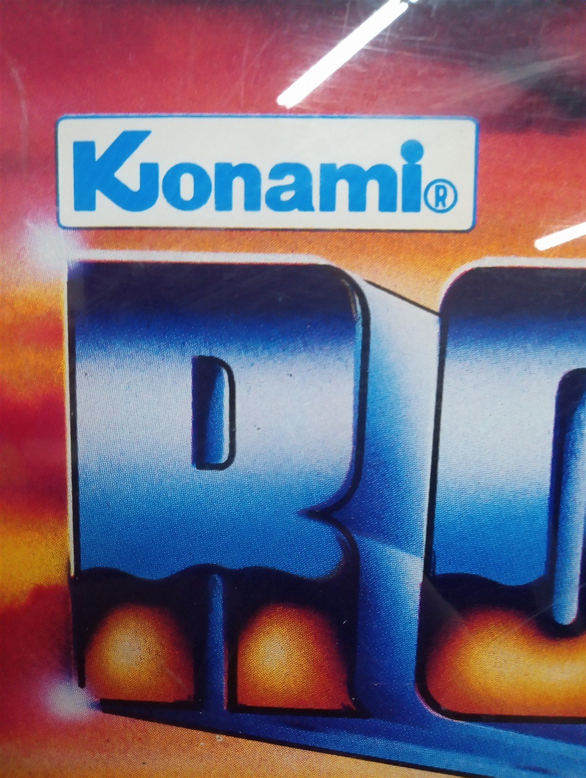 Konami Road Fighter Arcade Marquee Sign Retro Collectible Nostalgic