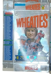 NFL 75th Anniversary Wheaties Boxes Set Of 4 Flat 1994 Football Nostalgic