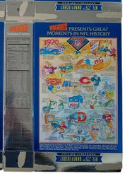 NFL 75th Anniversary Wheaties Boxes Set Of 4 Flat 1994 Football Nostalgic