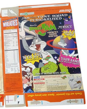 Michael Jordan Wheaties Boxes Space Jam & Signed Ball Flat 1990s Basketball