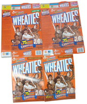 Wheaties 75 Years Of Champions Boxes 1998 Flat W/1999 Calendars Sports History
