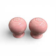 Fiesta - Peony Pink Ball Salt and Pepper Shaker Set Homer Laughlin HLC Ceramic