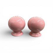 Fiesta - Peony Pink Ball Salt and Pepper Shaker Set Homer Laughlin HLC Ceramic