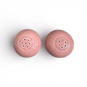 Fiesta - Peony Pink Ball Salt and Pepper Shaker Set Homer Laughlin HLC Ceramic