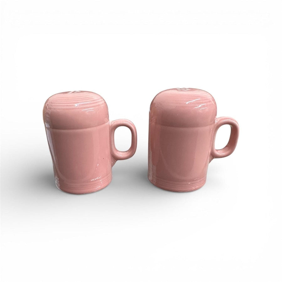 Fiesta - Peony Pink Rangetop Salt and Pepper Shakers Homer Laughlin HLC Ceramic