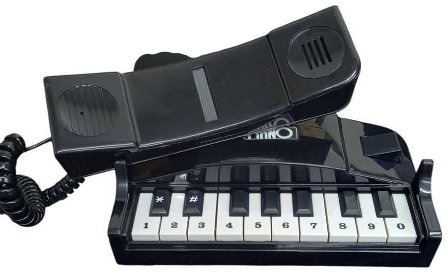 Piano Phone W/Box Novelty Telephone Retro Collectible Decorative Untested