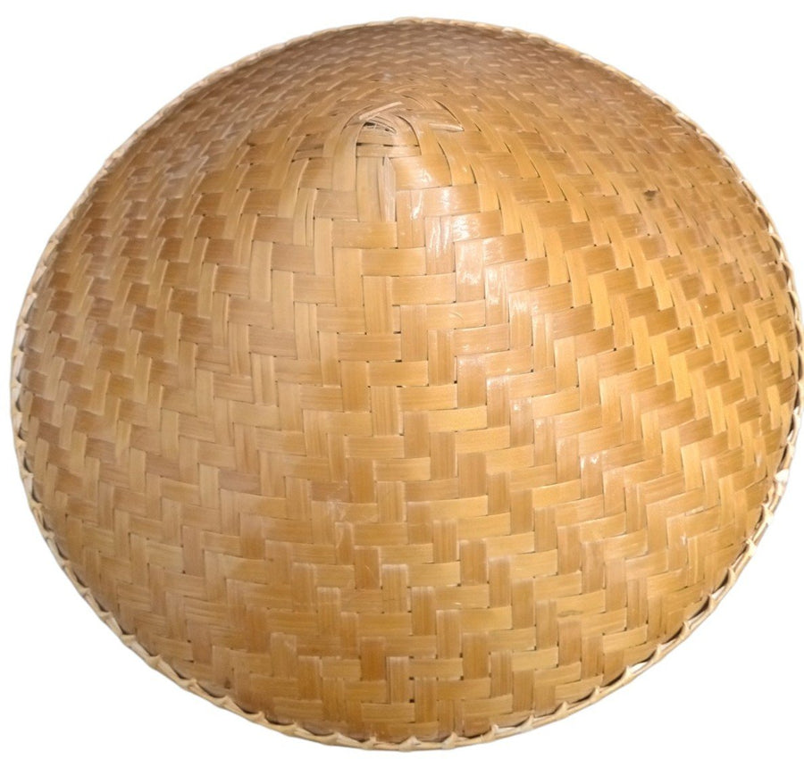 Asian Straw Hat Vintage Collectible Unique Fashion Accessory Clothing Cosplay
