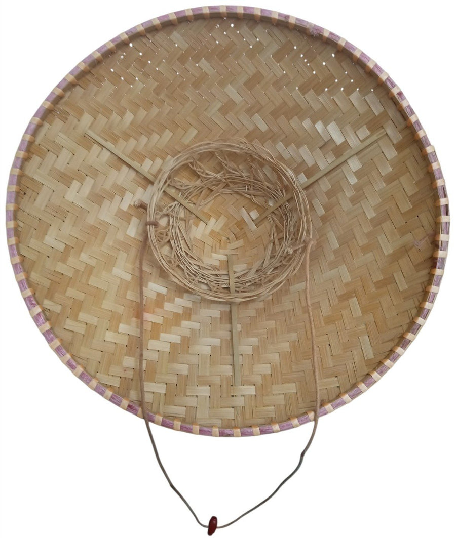 Asian Straw Hat Vintage Collectible Unique Fashion Accessory Clothing Cosplay