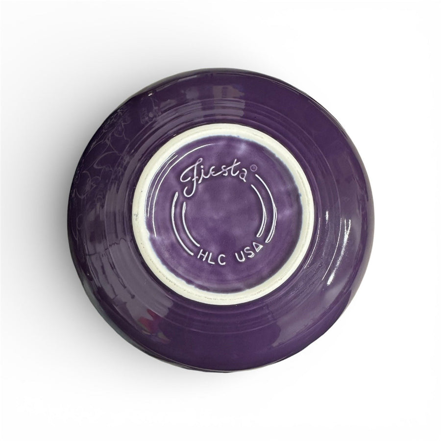 Fiesta - Mulberry Purple Large Bistro Coupe Bowl Homer Laughlin HLC Ceramic Bowl