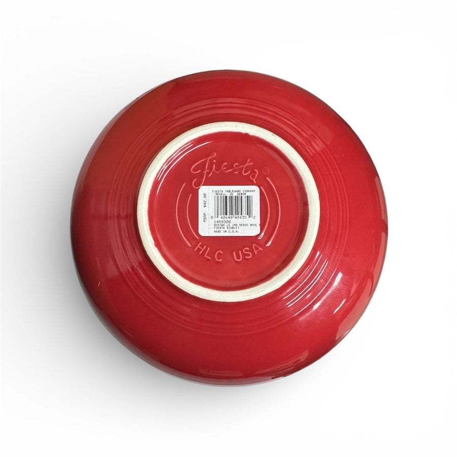 Fiesta - Scarlet Red Large Bistro Coupe Bowl Homer Laughlin HLC Ceramic Bowl