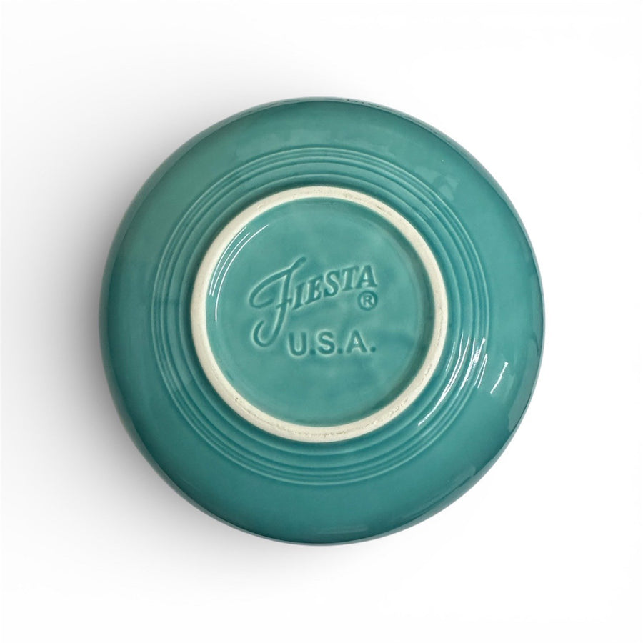 Fiesta - Turquoise Blue Green Large Bistro Coupe Bowl Homer Laughlin HLC Ceramic Bowl