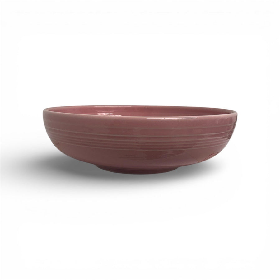 Fiesta - Peony Pink Extra Large Bistro Coupe Bowl Homer Laughlin HLC Ceramic Bowl