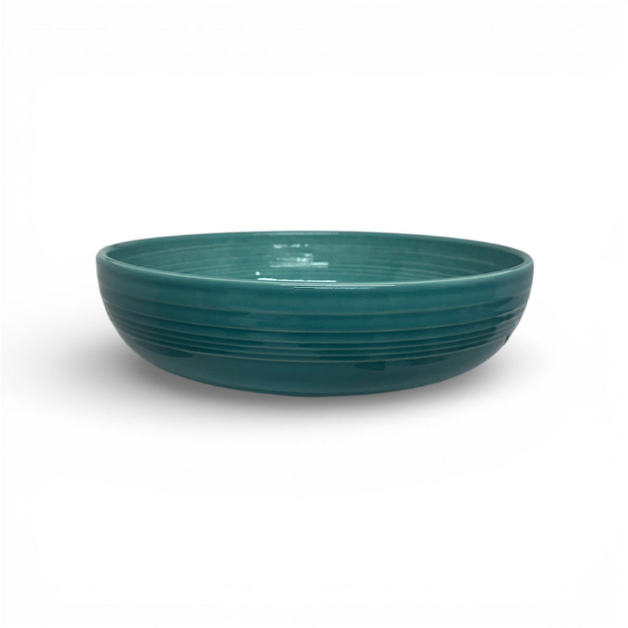 Fiesta - Turquoise Blue/Green Extra Large Bistro Coupe Bowl Homer Laughlin HLC Ceramic Bowl