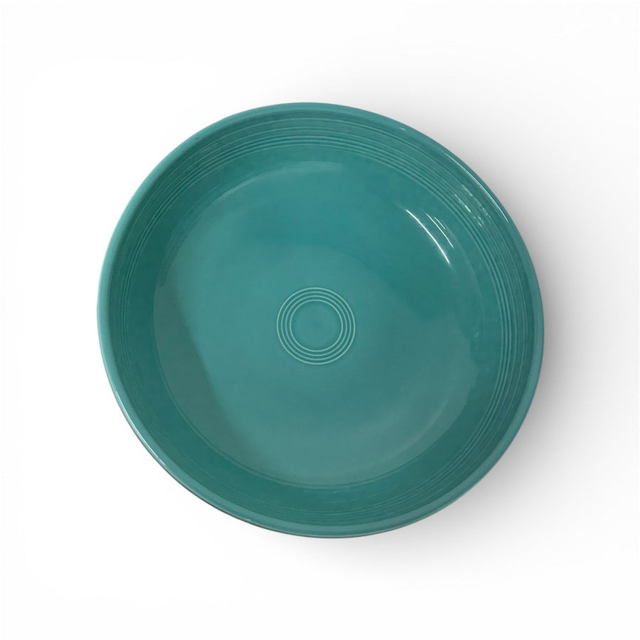 Fiesta - Turquoise Blue/Green Extra Large Bistro Coupe Bowl Homer Laughlin HLC Ceramic Bowl