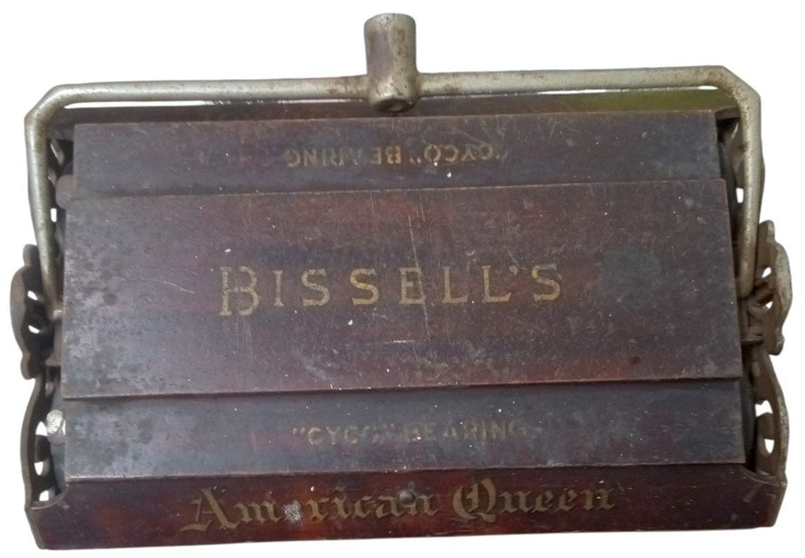 Bissell's American Queen Sweeper Head 1920s Antique Collectible Ornate Unique