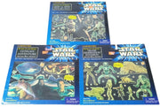 Star Wars Episode I Illuminations Glow In The Dark Action Wall Scenes Sealed