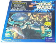 Star Wars Episode I Illuminations Glow In The Dark Action Wall Scenes Sealed
