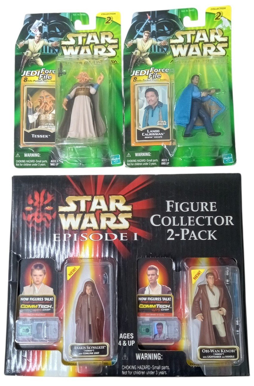 Star Wars Hasbro Action Figures Sealed Set Of 4 Retro Collectible Nostalgic