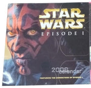 Star Wars Calendars 2000 & 2003 Retro Nostalgic Collectible Decorative