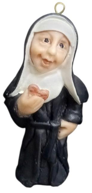 Happy Habits Mini Nun Figures W/Hooks Set Of 3 Cute Collectible Decorative