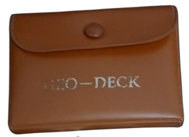 Ward's Geo-Deck For Mineral Identification 1962 Vintage Collectible Science