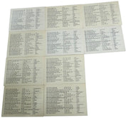 Ward's Geo-Deck For Mineral Identification 1962 Vintage Collectible Science