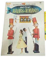 Disney's Babes In Toyland Books 1961 Tip Top Tales & Golden Picture Stories