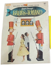 Disney's Babes In Toyland Books 1961 Tip Top Tales & Golden Picture Stories