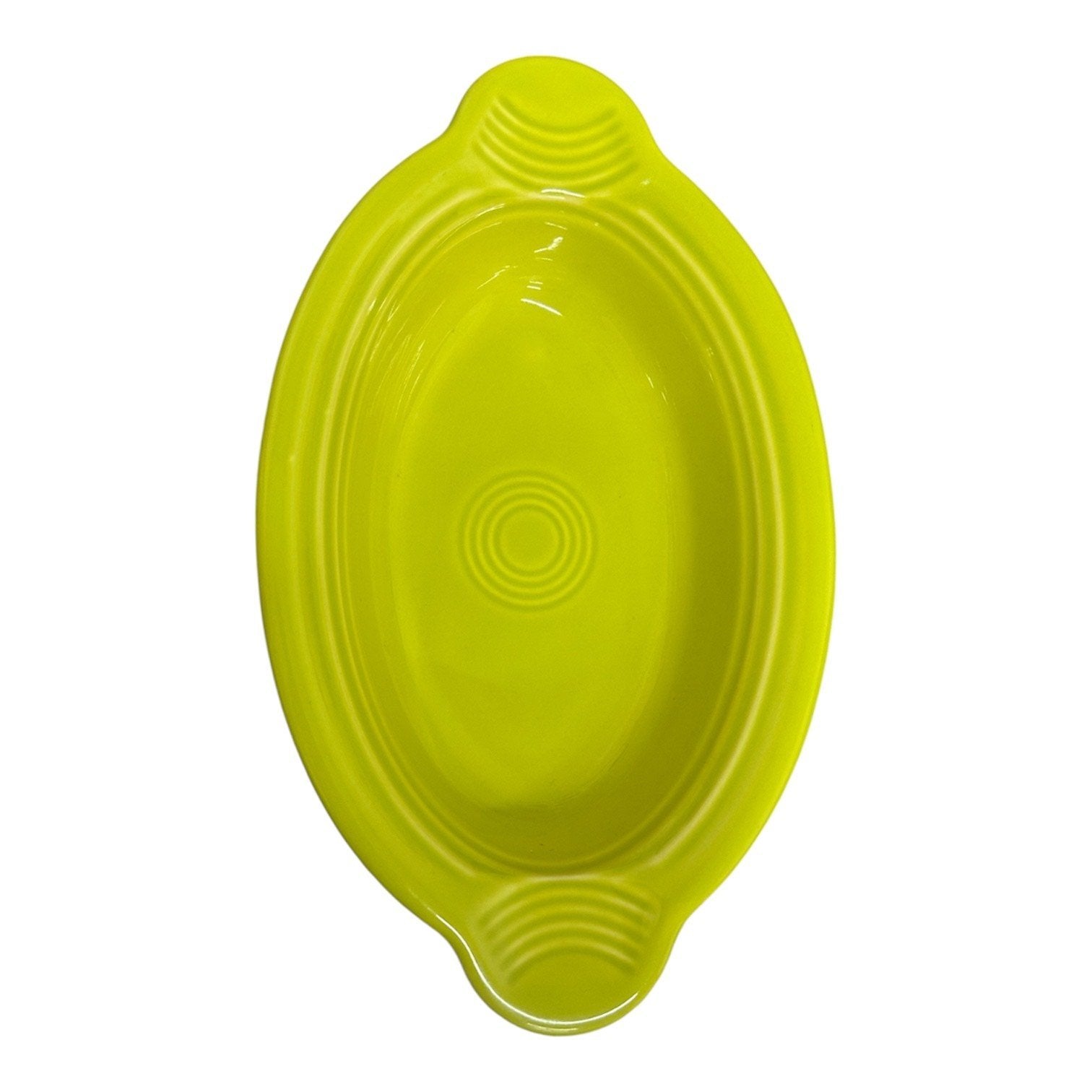 Fiesta - Lemongrass Green 9 1/8" Inch Oval Individual Casserole 13oz Baker Homer Laughlin HLC Ceramic