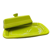 Fiesta - Lemongrass Green XL Covered Butter Dish Homer Laughlin HLC Ceramic