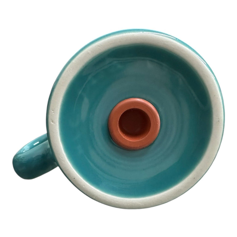 Fiesta - Turquoise Blue Rangetop Salt Shaker Homer Laughlin HLC Ceramic Shaker