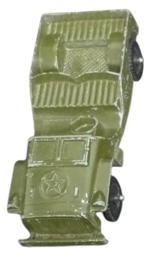 Tootsietoy & Midgetoy Set Of 3 Army Jeep Firetruck Tow Truck Vintage Collectible