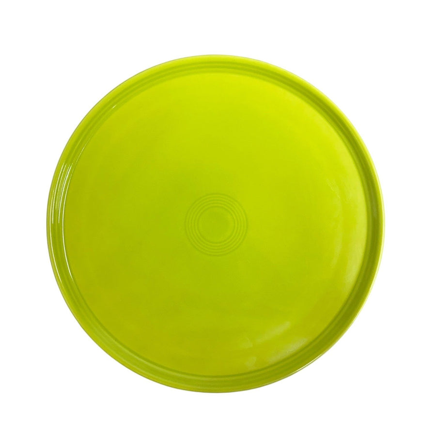 Fiesta - Lemongrass Green 12" Baking and Serving Platter Homer Laughlin HLC Ceramic