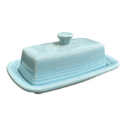 Fiesta - Sky Blue XL Covered Butter Dish Homer Laughlin HLC Ceramic