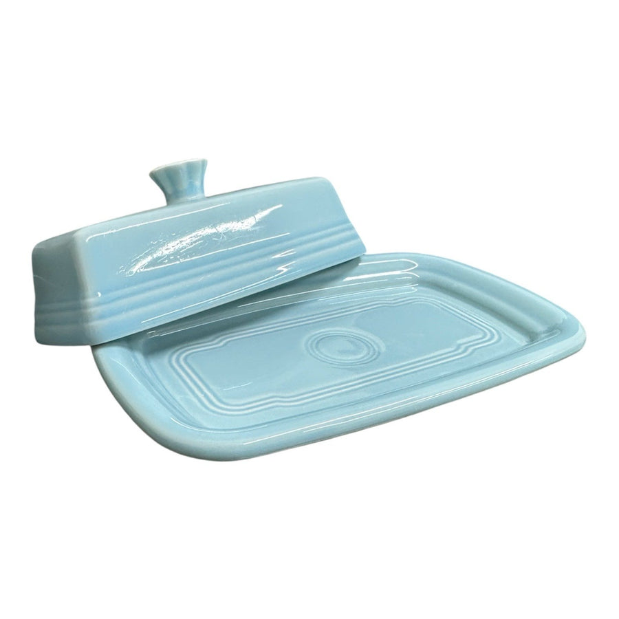 Fiesta - Sky Blue XL Covered Butter Dish Homer Laughlin HLC Ceramic